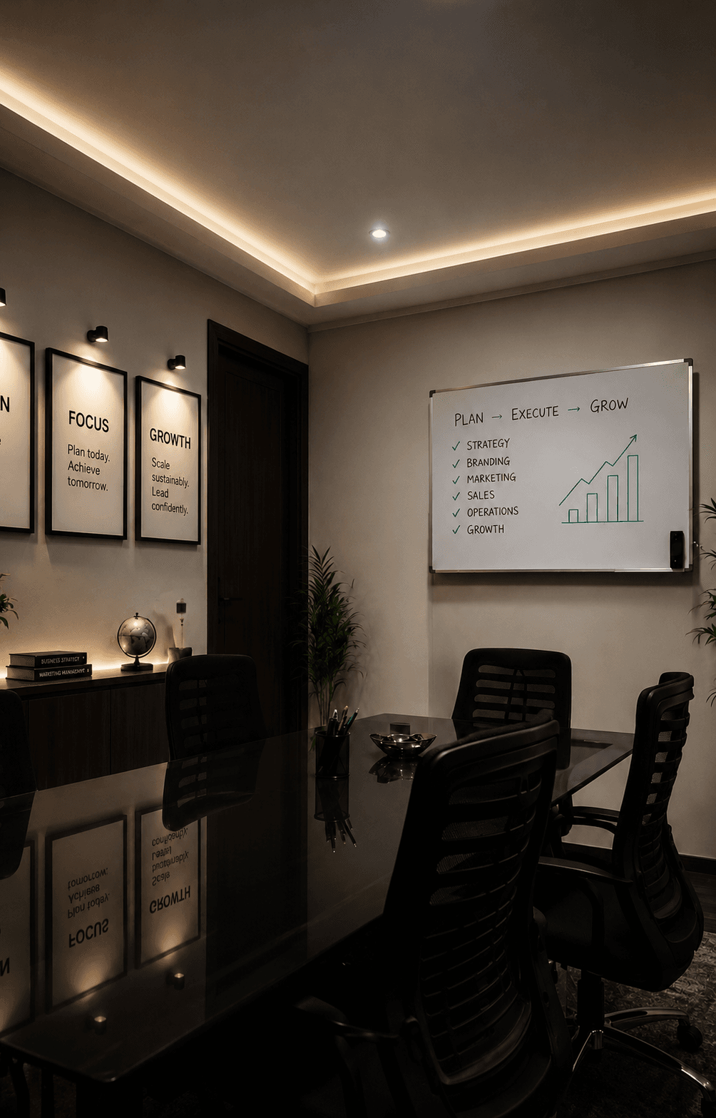 TIJARA strategy conference room